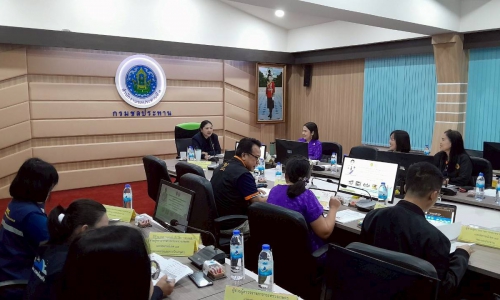การประชุมติดตามความก้าวหน้าผลการดำเนินงานตามแผนการตรวจราชการ ของผู้ตรวจราชการกระทรวงเกษตรและสหกรณ์ เขตตรวจราชการที่ 17 รอบที่ 2 ประจำปีงบประมาณ พ.ศ. 2568 จังหวัดพิษณุโลก